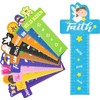 EGuangwiua Pack of 50 Jesus Cross Bookmarks Rulers Children He