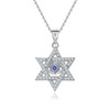 DAYBYDAY Star of David Necklace for Women 925 Sterling Silver