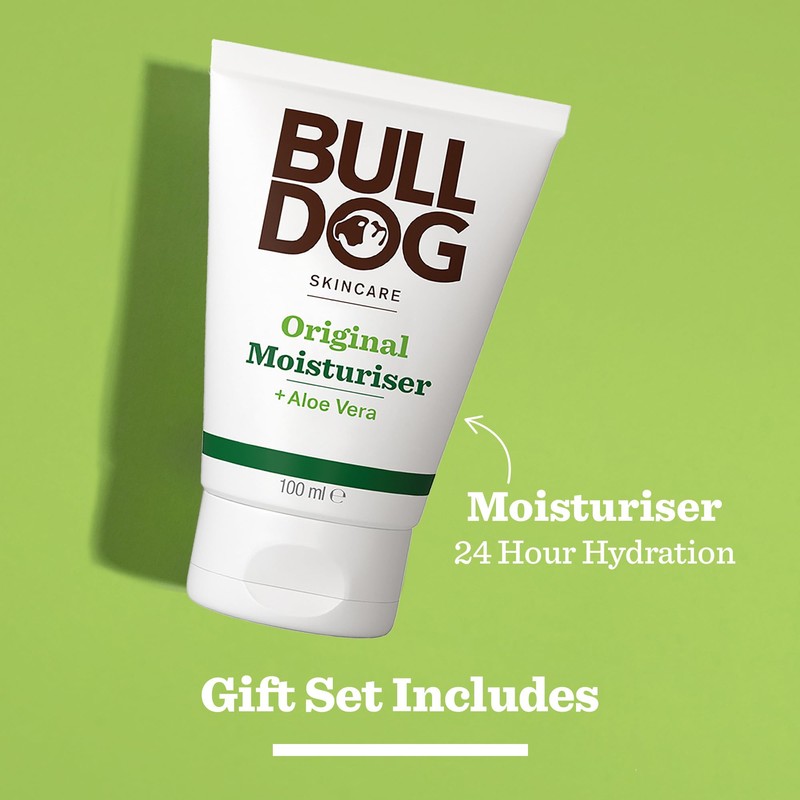 Bulldog Skincare | Men's Gift Set | Original Moisturiser Cracker