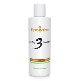 Lipogaine Hair Regrowth Shampoo, Lipogaine Big 3 Shamoo