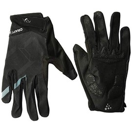 Craft Pioneer Gel Unisex Adult Cycling Gloves, Black, FR (Manufacturer's Size: 06 XXS)