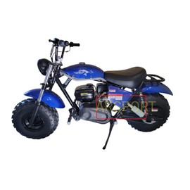 Exhaust Muffle for MB200-2 / Hurricane 200X Minibike Mini Bike. USA made!