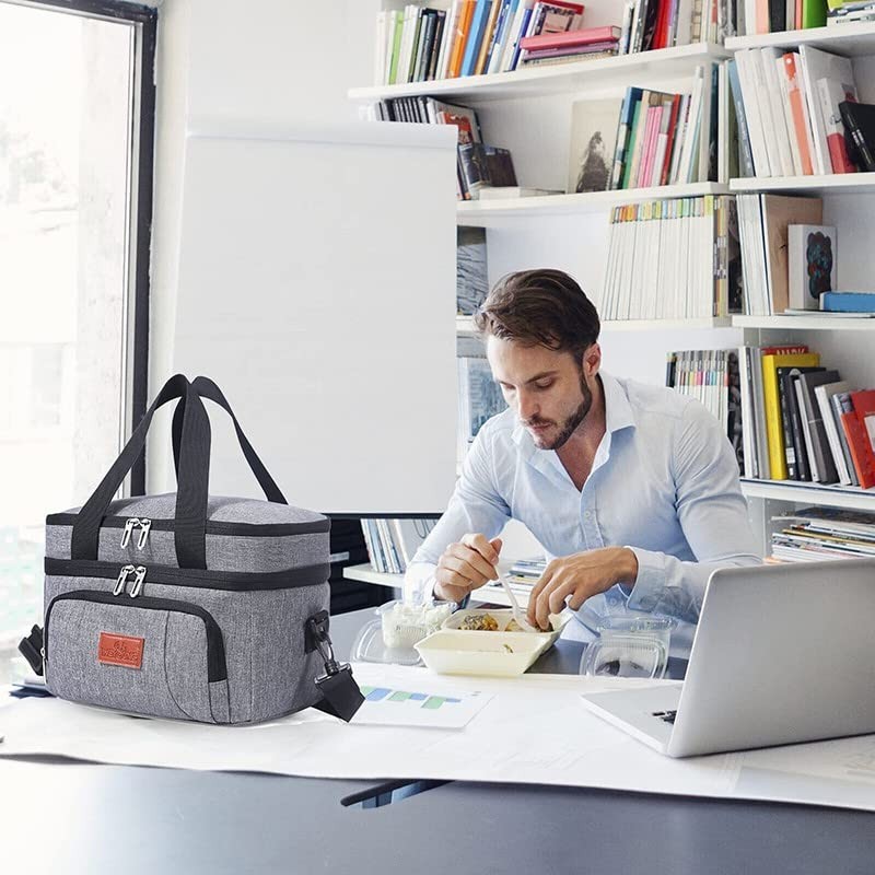 Versatile 10L Outdoor Lunch Cooler Bag - Portable, Thermal Insulated