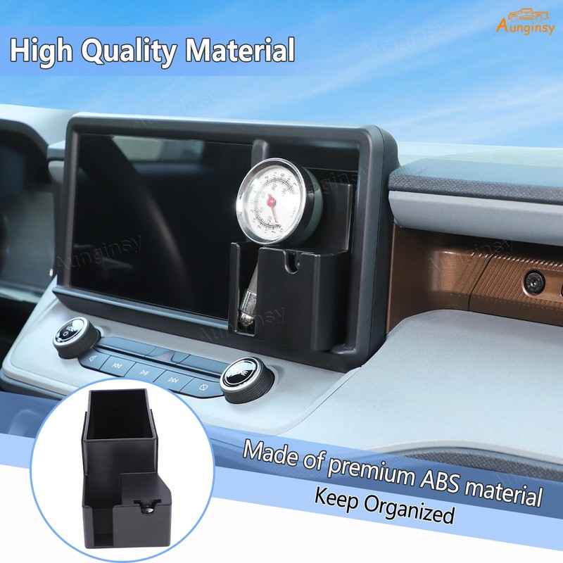 Aunginsy Center Console Dashboard Storage Box Compatible with Ford Maverick