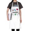 BWWKTOP Lab Technician Apron With Pockets Science Laboratory Apron Lab