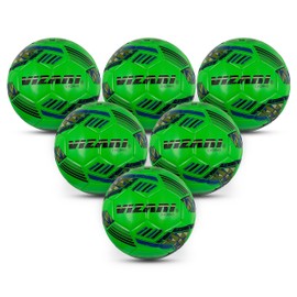 Vizari Soccer Ball - 32-Panel TPU Design for Youth, Kids, and Toddlers - Ideal for Training, Matches & Outdoor Football Games (Pack of 1,6 & 12)