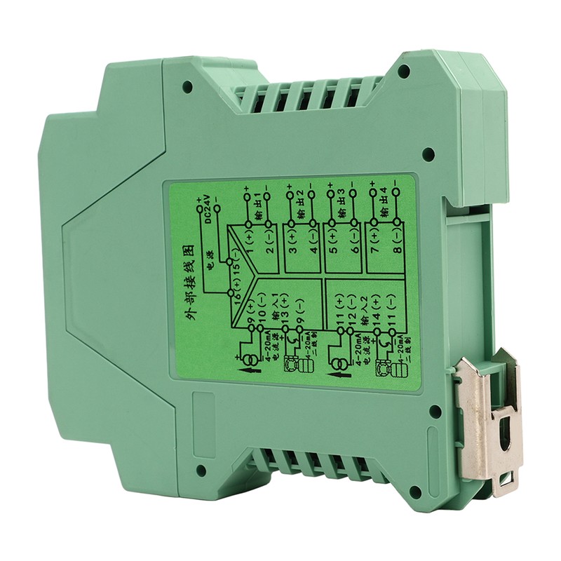 DC Signal Isolator 2 in 4 Out Current Transmitter 4‑20mA