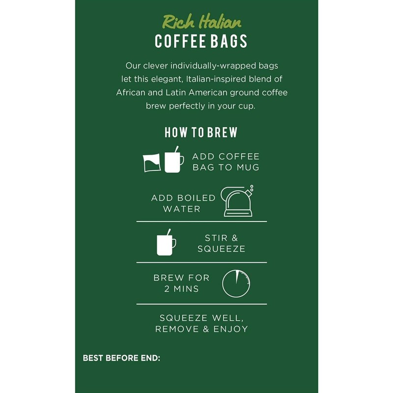Taylors of Harrogate Rich Italian Coffee Bags (10 Enveloped Bags