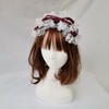 Cosplay Ribbon Minimal Headband Hairband Party Supplies Black