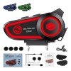 Gearelec Dk02 Audífonos Para Casco De Motos 2800mAh Bluetooth5.2 Impermeables