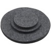 PUCSIQ Round Felt Pan Protectors for Dishes, Kitchens, Pots and
