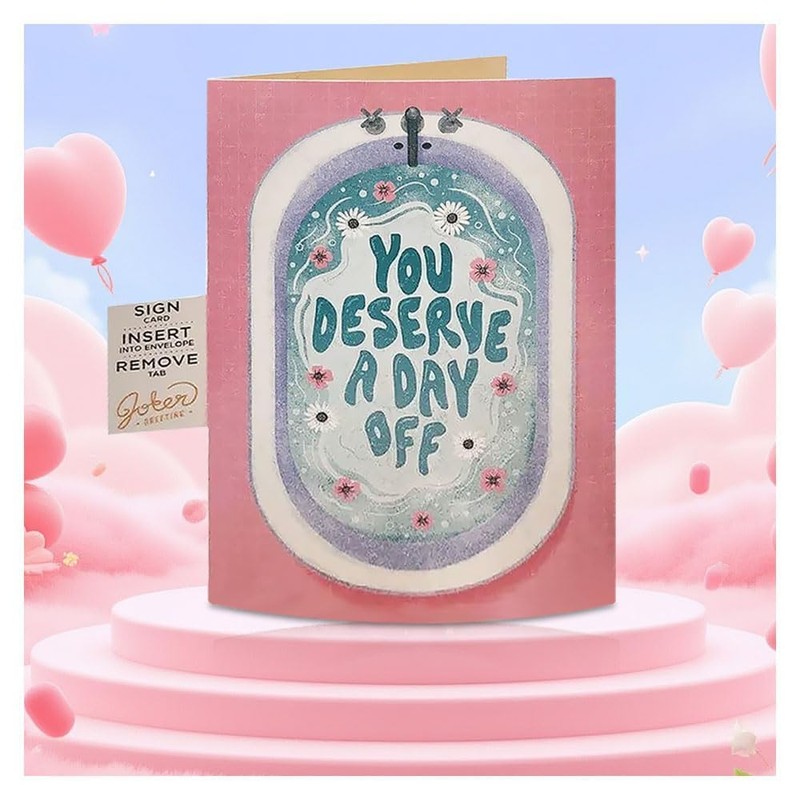 Mother'S Day Card,Greeting Card for Mother's Day,Blank Message Card Greeting