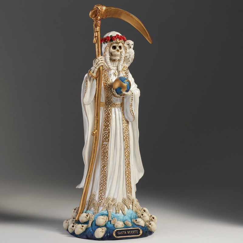 Veronese Design 11 1/2 Inch Santa Muerte Grim Reaper Holy