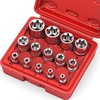 SEDY 14-Piece E-TORX Socket Set - Premium Female Torx Socket