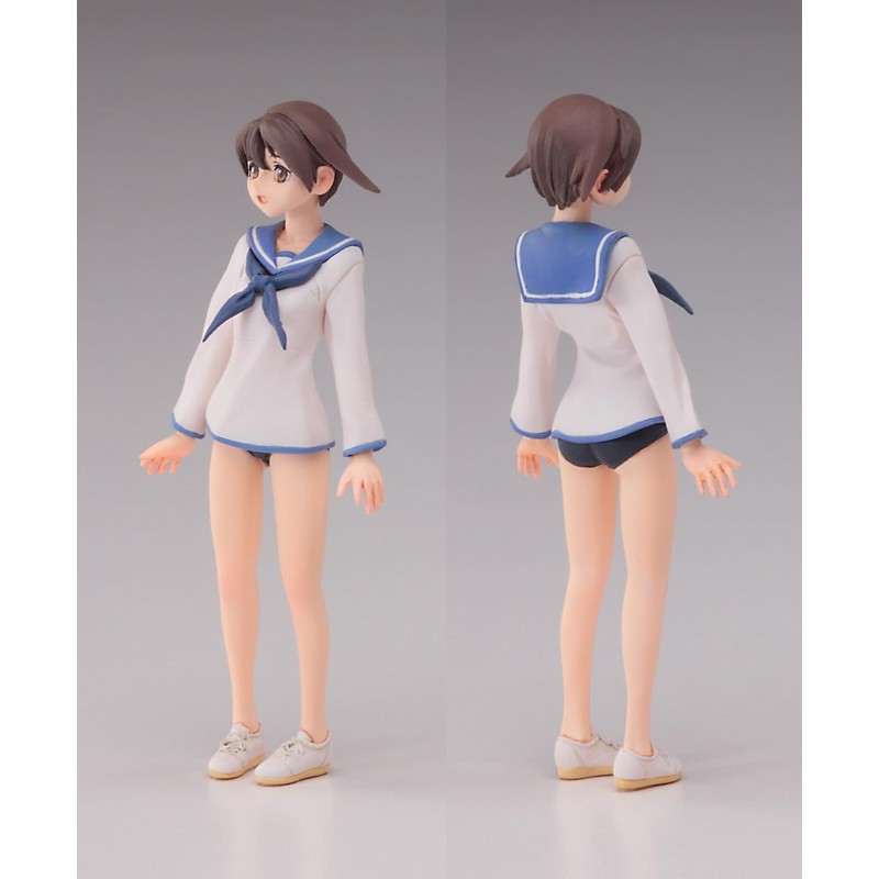 ハセガワ ストライクウィッチーズ 宮藤 芳佳 w/零式艦上戦闘機 22型 1/20スケール レジンキット SP375