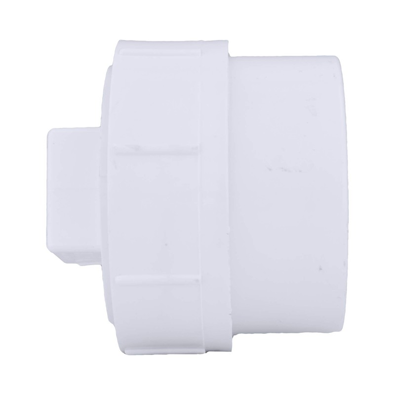 Charlotte Pipe 4" Cleanout Plug Adapter Pipe Fitting - Schedule