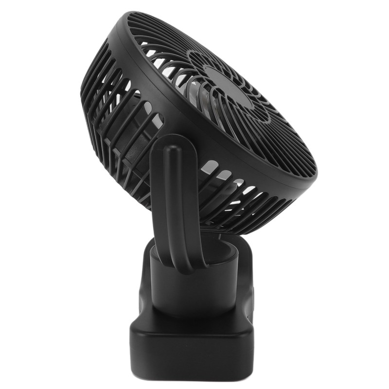 Portable Clip On Fan 4000mah Rechargeable Desktop Fan with LED