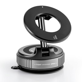 Bawyot Car Phone Holder Mount for Magsafe [ Strongest Suction & Magnetic] Ultra Vacuum Suction Cup 360° Rotation Car Mount, Cell Phone Holders for All Smartphones