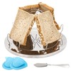 Camping Toaster 4-Slice with Oven Mitts & Butter Knife -