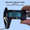 Upgraded，Power Adapter and 24.9ft/7.6m Type-C Power Charging Cable for Ring