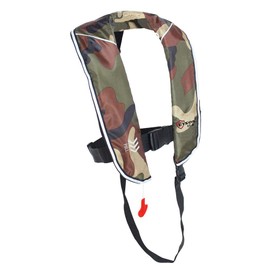 Eyson Inflatable Life Jacket Inflatable Life Vest for Child Classic Automatic (Green Camouflage)