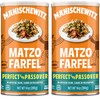 Manischewitz Matzo Farfel, 14oz (2 Pack) Resealable Canister, Sodium Free,