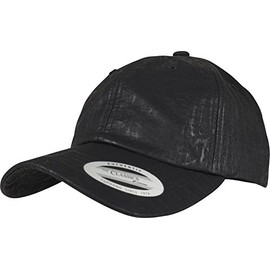 Flex fit Low Profile Coated Cap, Unisex, Low Profile Coated, Black