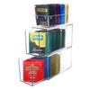 DAZZLIFE 3 Pack Tea Bag Drawers Organizer Clear Acrylic Tea
