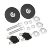 Cunyuer Hood Cover Lock Key Pin Kit, Safety Latch Pin,