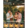 Brightown Outdoor String Lights, 80FT 40+2 G40 Bulbs Shatterproof Patio