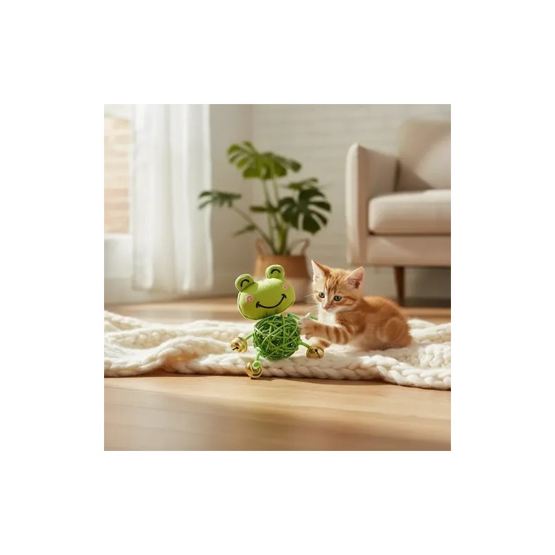 Juguete Para Gato Con Figura De Tortuga Silver Paw