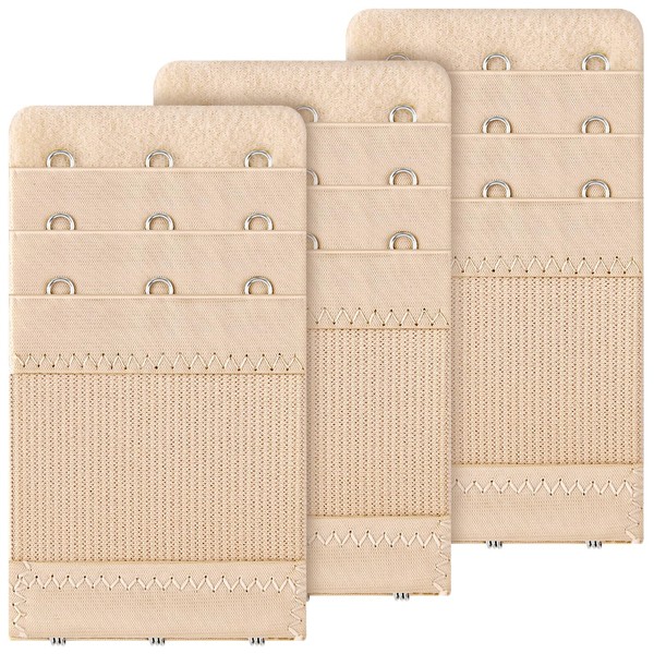 Women's Bra Extenders, 2 Hook / 3 Hook / 4