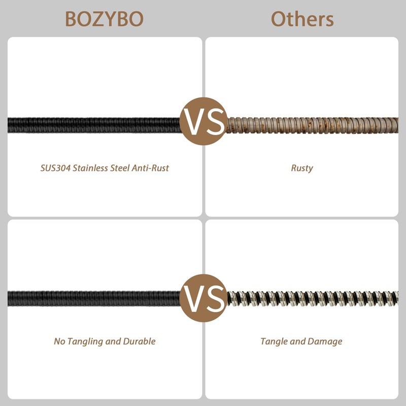 Shower Hose 71 Inches Extra Long Stainless Steel Shower Hose