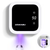 Toothbrush Sanitizer Case and Holders, DRMXBU Wall Mounted Toothbrush Holder