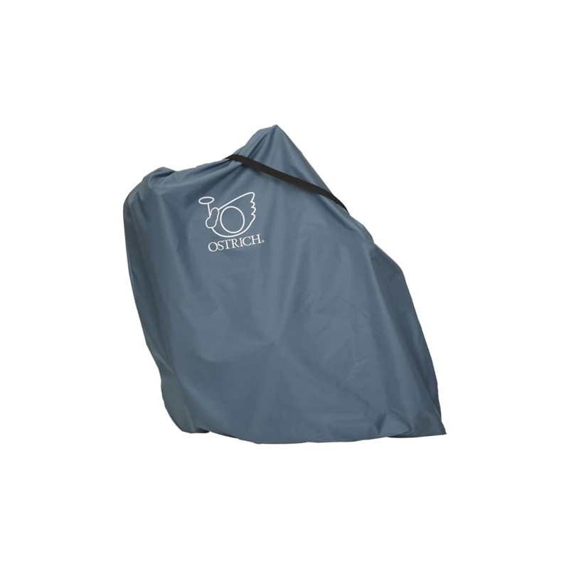 OSTRICH L-100 Round Bag, Old Blue, Size: H 43.3 x