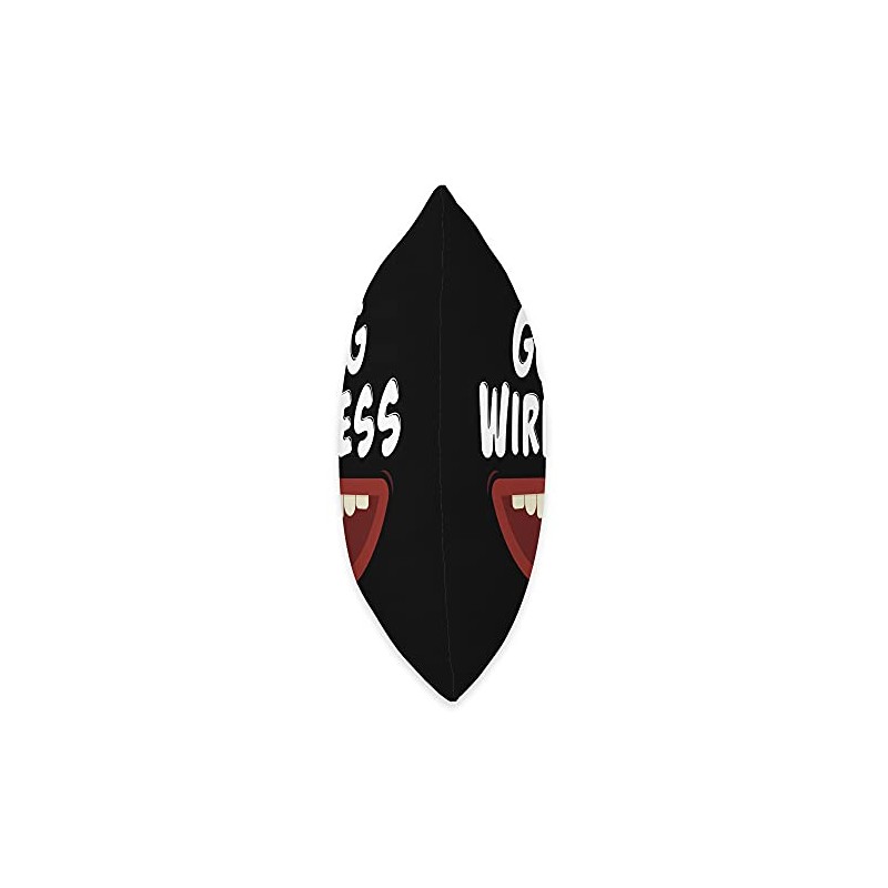 Going Wireless Dental Braces Off Gift Throw Pillow