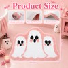 Drydiet Coquette Pink Ghost Bath Mat 16" x 24" Halloween