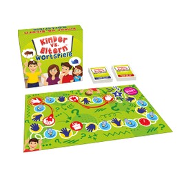 Board Games for Children Family Game Game for Children Party Game Kids Vs. Parents Word Games for Children 6+