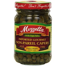 Mezzetta Capers, Non-Pareil, 4 Ounce (Pack of 12)