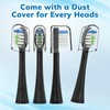 6 Pack Replacement Replacement Brush Heads for Waterpik Sonic Fusion