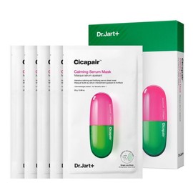Dr.Jart+ 닥터자르트 시카페어 카밍 세럼 마스크 5매 Dr. Jart+ Cicapair Calming Serum Mask 5 Sheets