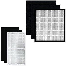 IAP-10-280 Replacement Filter for Idylis IAP-10-280 Air Purifier, Include 1C + 1D Hepa Filter and 2C + 2D High Efficiency carbon Filter