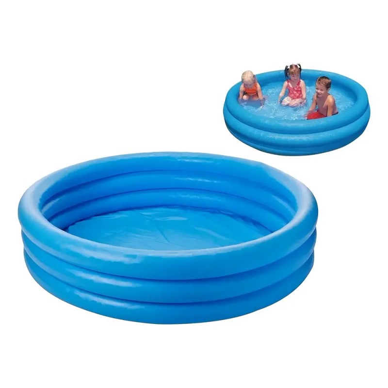 Alberca inflable redonda Intex Crystal Blue 58426 de 1.47m x