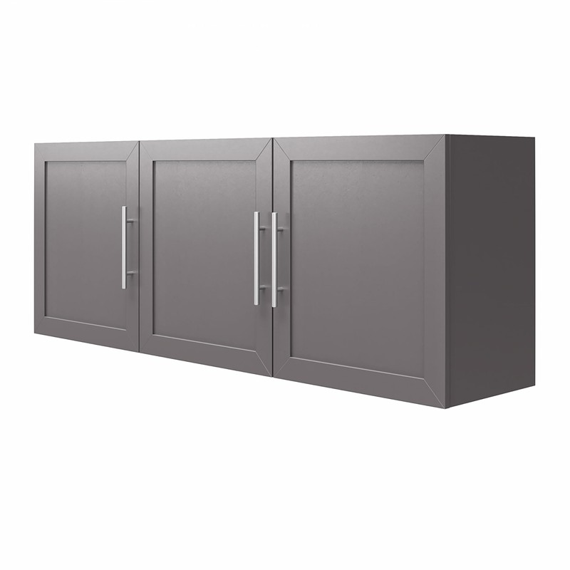 SystemBuild Evolution Camberly Framed Wall Cabinet, 54", Graphite Gray