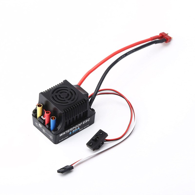 Xtahdge 3650 Brushless Motor 60A Brushless ESC Electric Speed Controller