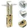 Cionyce Tubular Mortice Latch, Passage Door Latch, Adjustable Square Latch