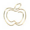 100pcs Fruit Paper Clips Cute Bookmark Pare Clips Portable Funny
