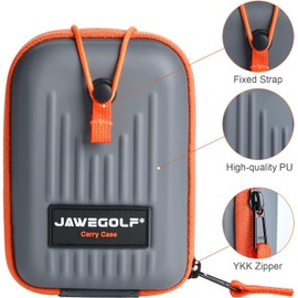 JAWEGOLF Golf Rangefinder Hard Shell Carry Case Box EVA Bag Compatible with Bushnell TourX V2 V3 V4 V5 Pro X2 Pro XE and Garmin Z80 Z82