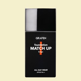 Anjumain Graphen Match Up Foundation 40ml, 23 Beige, 1 ea. / 그라펜 매치업 파운데이션 40ml, 23 Beige, 1개