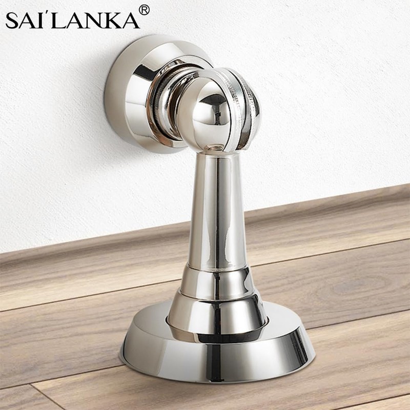 SAILANKA Magnetic Door Stop Brass Heavy Duty Door Stopper Keep